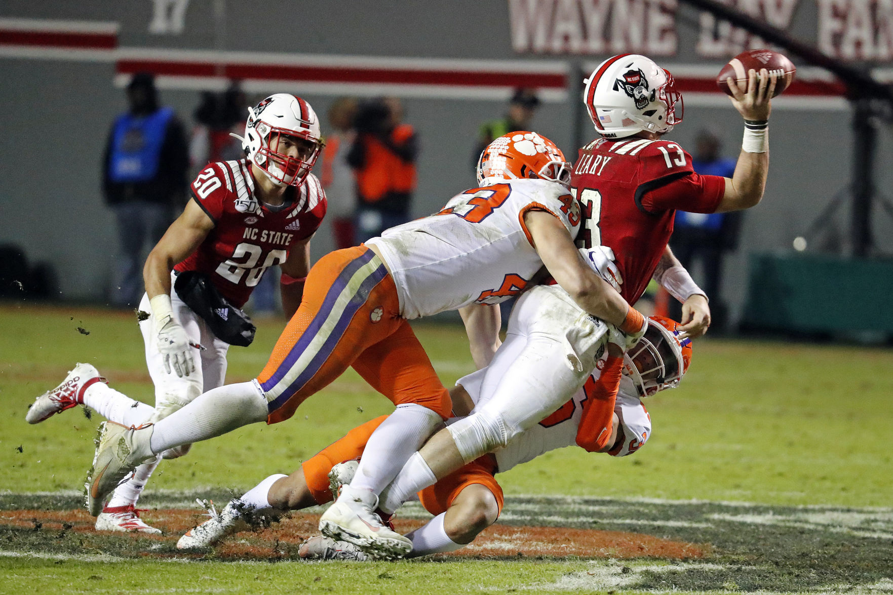 APTOPIX Clemson NC State Football